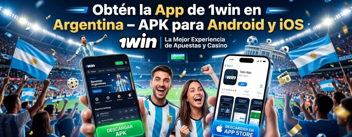 Obtén la App de 1win en Argentina
